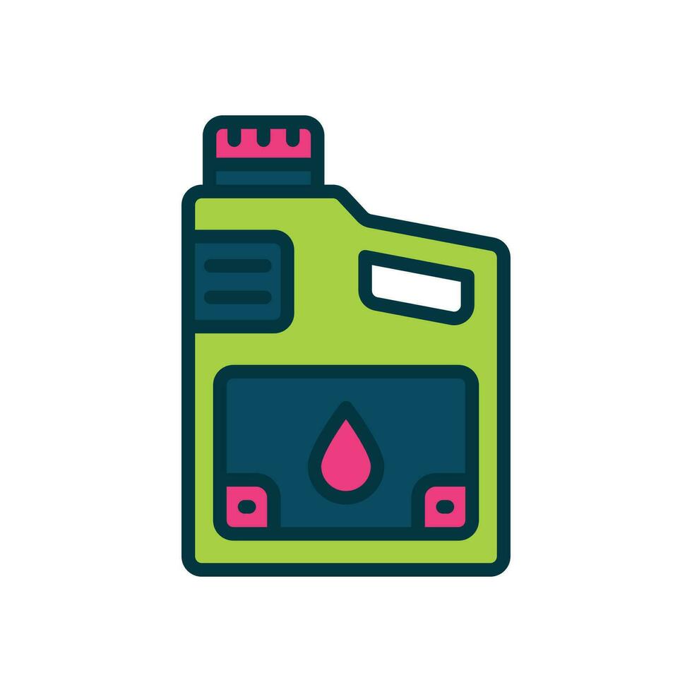 oil icon. vector filled color icon for your website, mobile, presentation, and logo design.