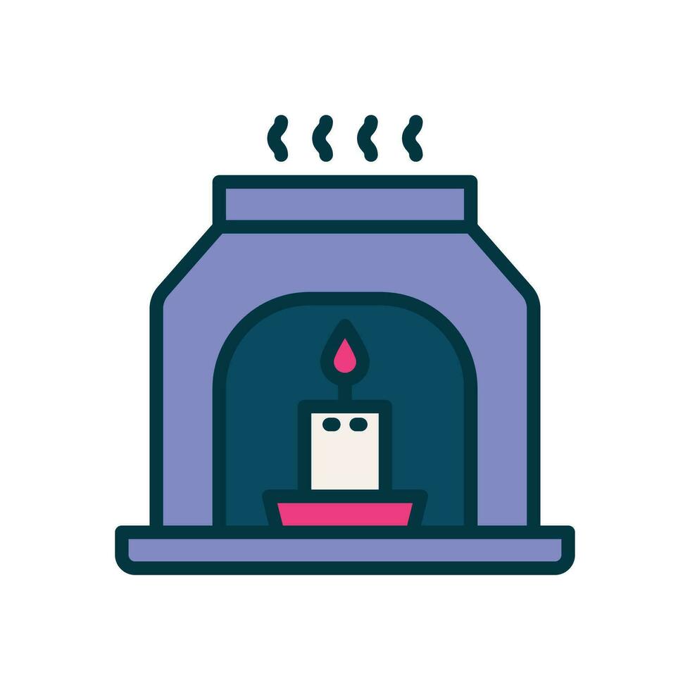 aromatherapy icon. vector filled color icon for your website, mobile, presentation, and logo design.