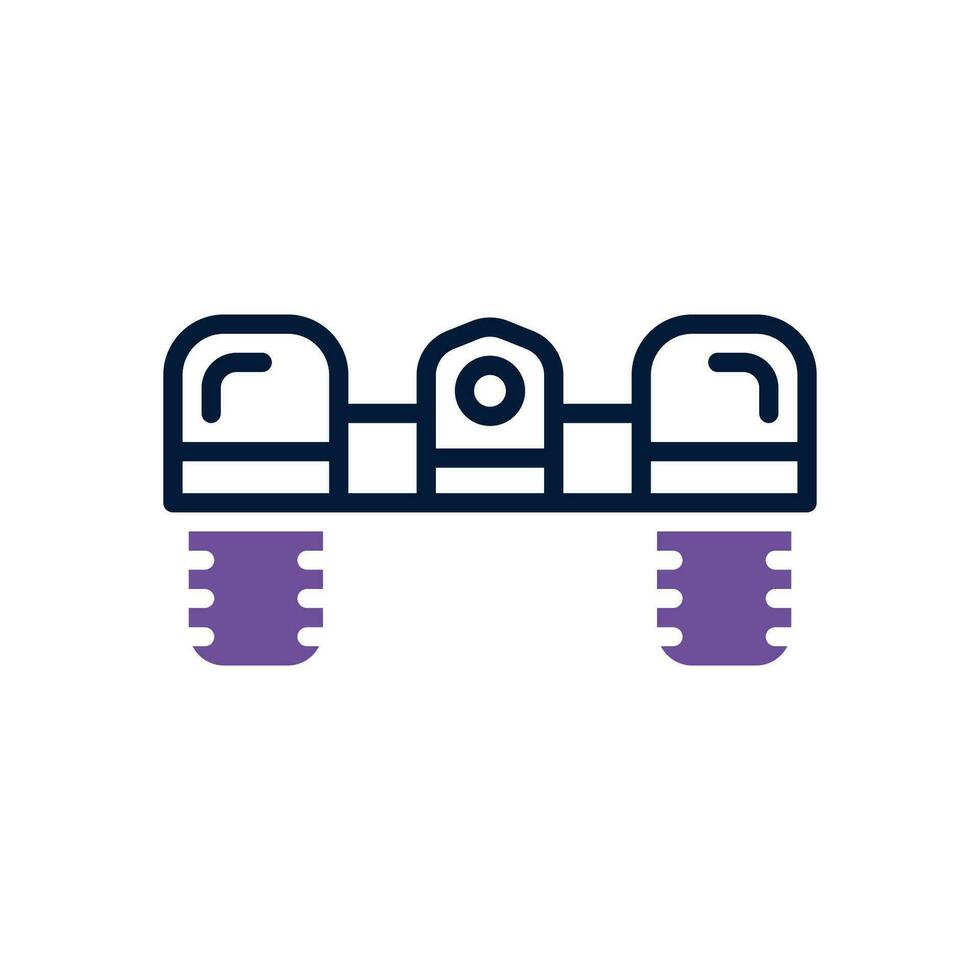 hoverboard icon. vector dual tone icon for your website, mobile, presentation, and logo design.