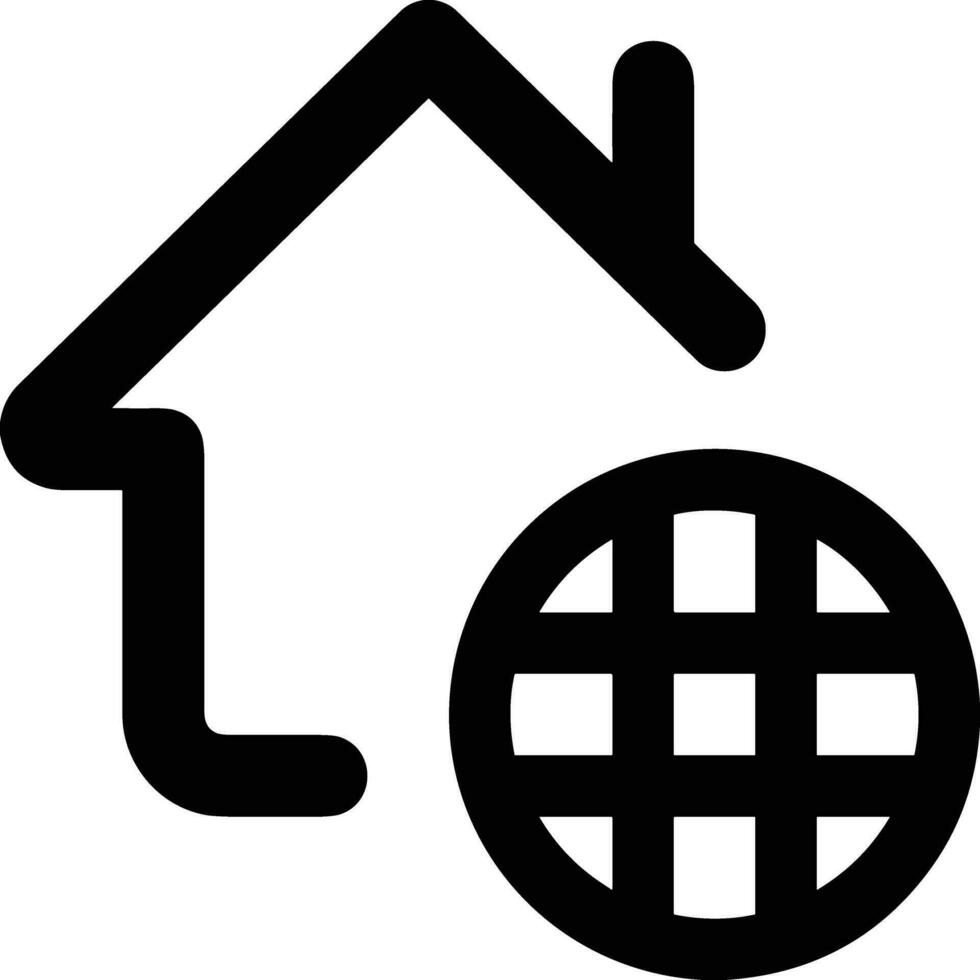 Home homepage icon symbol vector image. Illustration of the house real estate graphic property design image