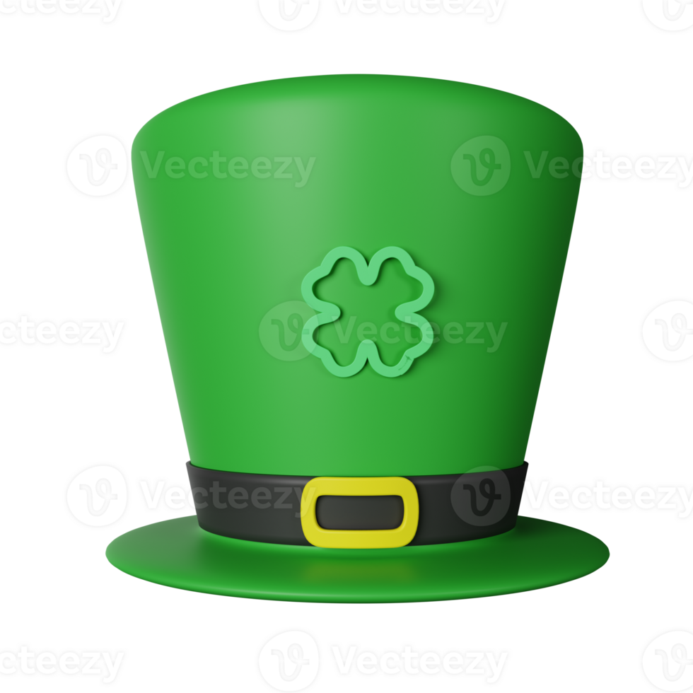 Saint Patricks Day 3D Icon Illustration png