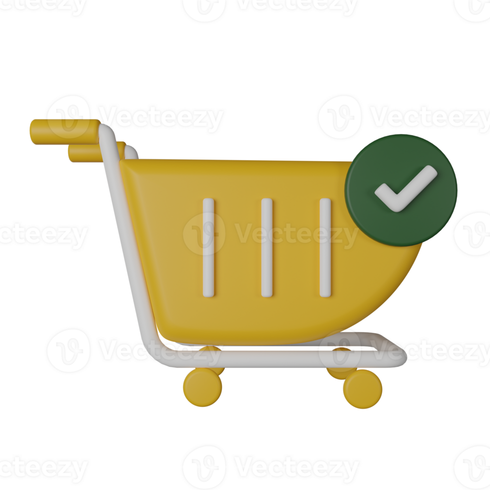 Ordering 3D Render Icon Illustration png