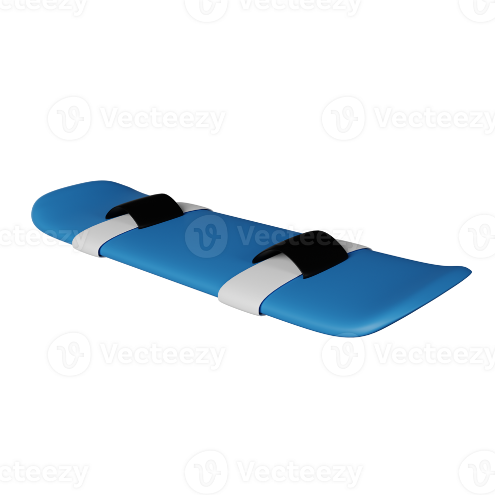 Snowboard 3D Icon Illustration png