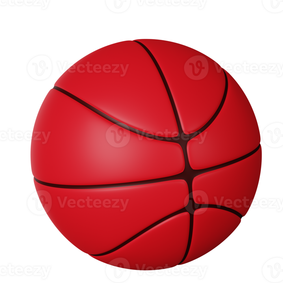 Basketball 3D Icon Illustration png