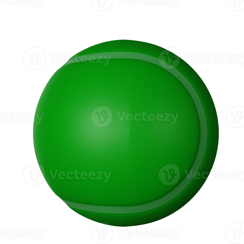 Tennis 3D Icon Illustration png