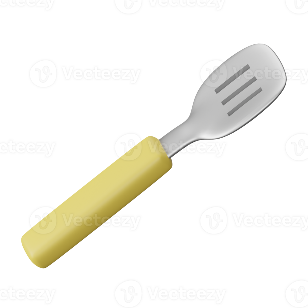 Spatula 3D Icon Illustration png