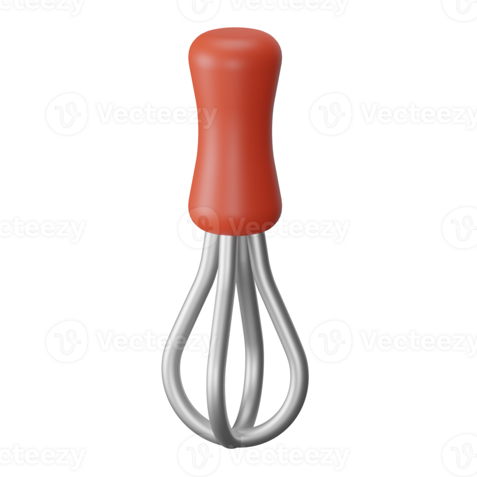 Whisk 3D Icon Illustration png