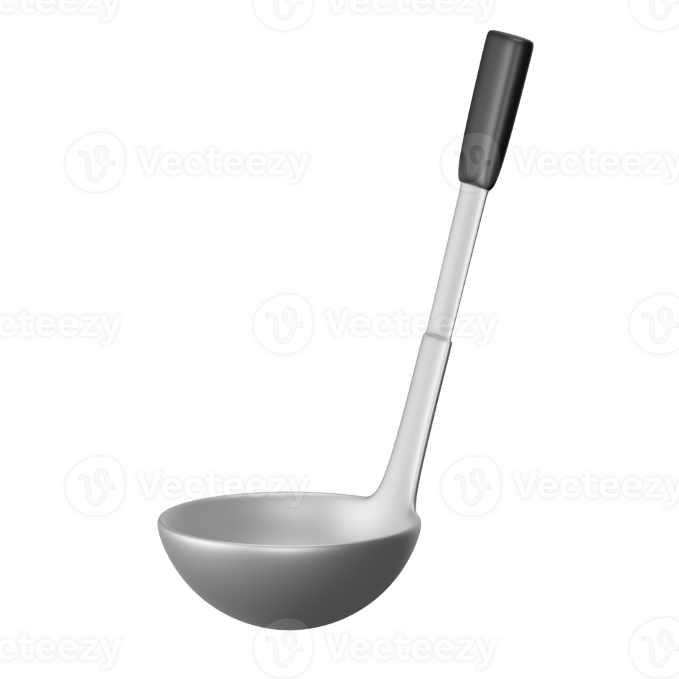 Ladle 3D Icon Illustration png