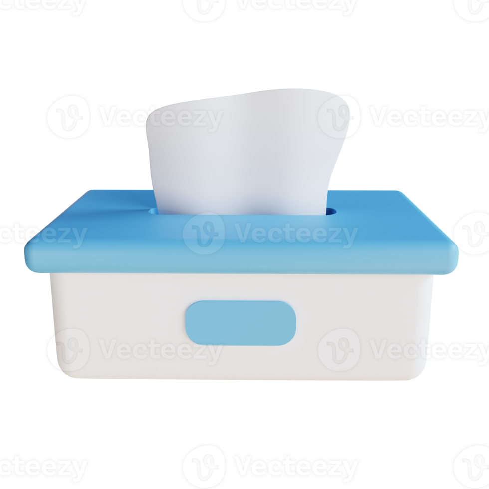 Tissue 3D Icon Illustration png