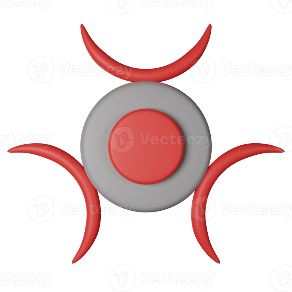 Toxin 3D Icon Illustration png