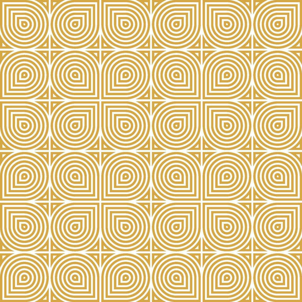 Seamless circle pattern with a modern  style vector