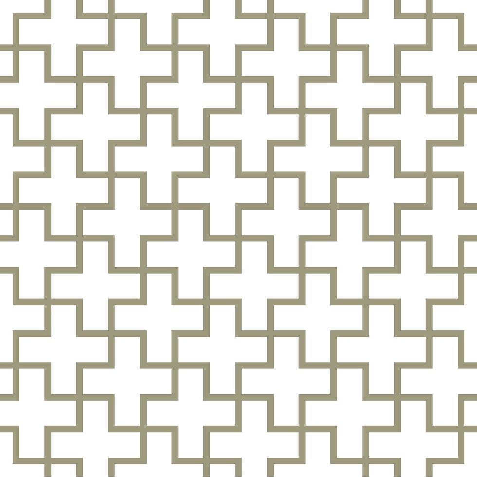 Seamless geometric pattern with Chinese and Japanese style vector