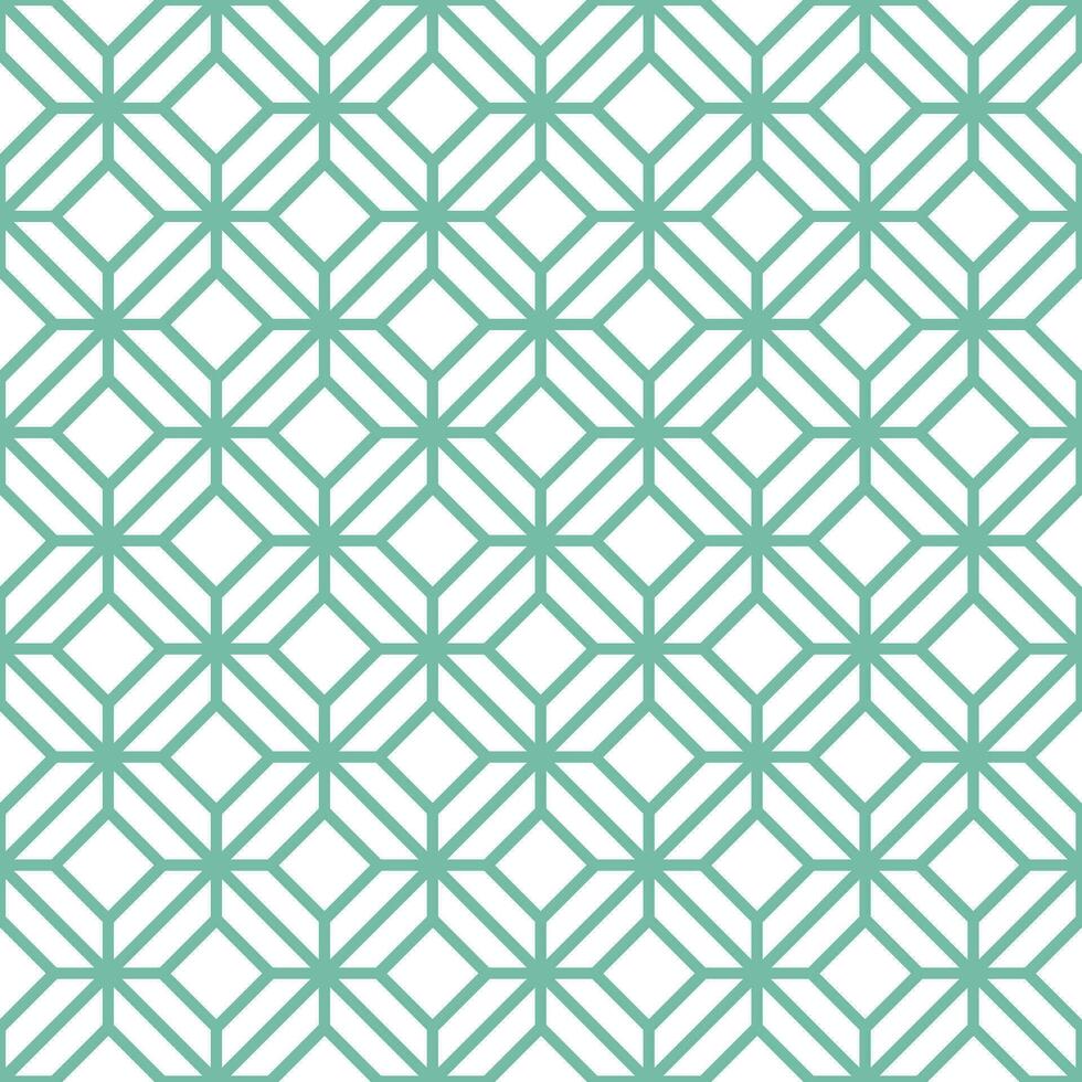 Seamless geometric pattern with Chinese and Japanese style vector