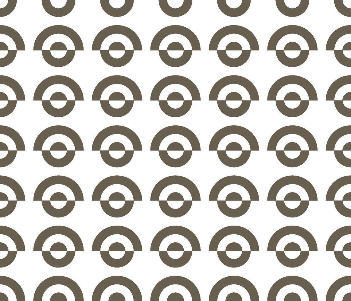 Seamless circle pattern with a modern  style vector