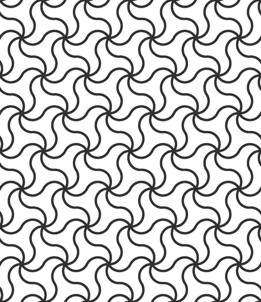 Seamless circle pattern with a modern  style vector