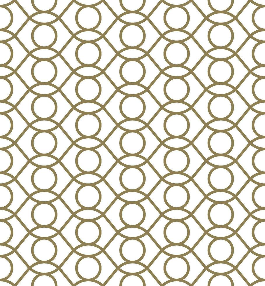 Seamless circle pattern with a modern  style vector