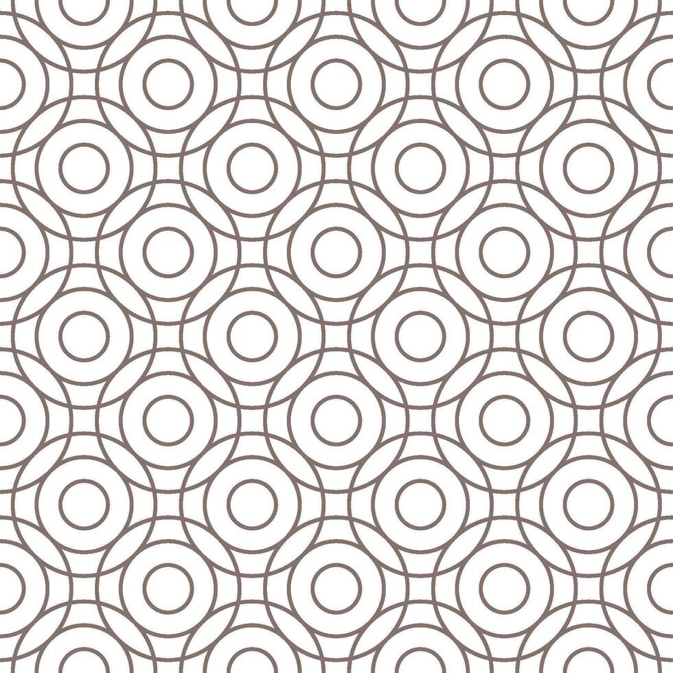 Seamless circle pattern with a modern  style vector