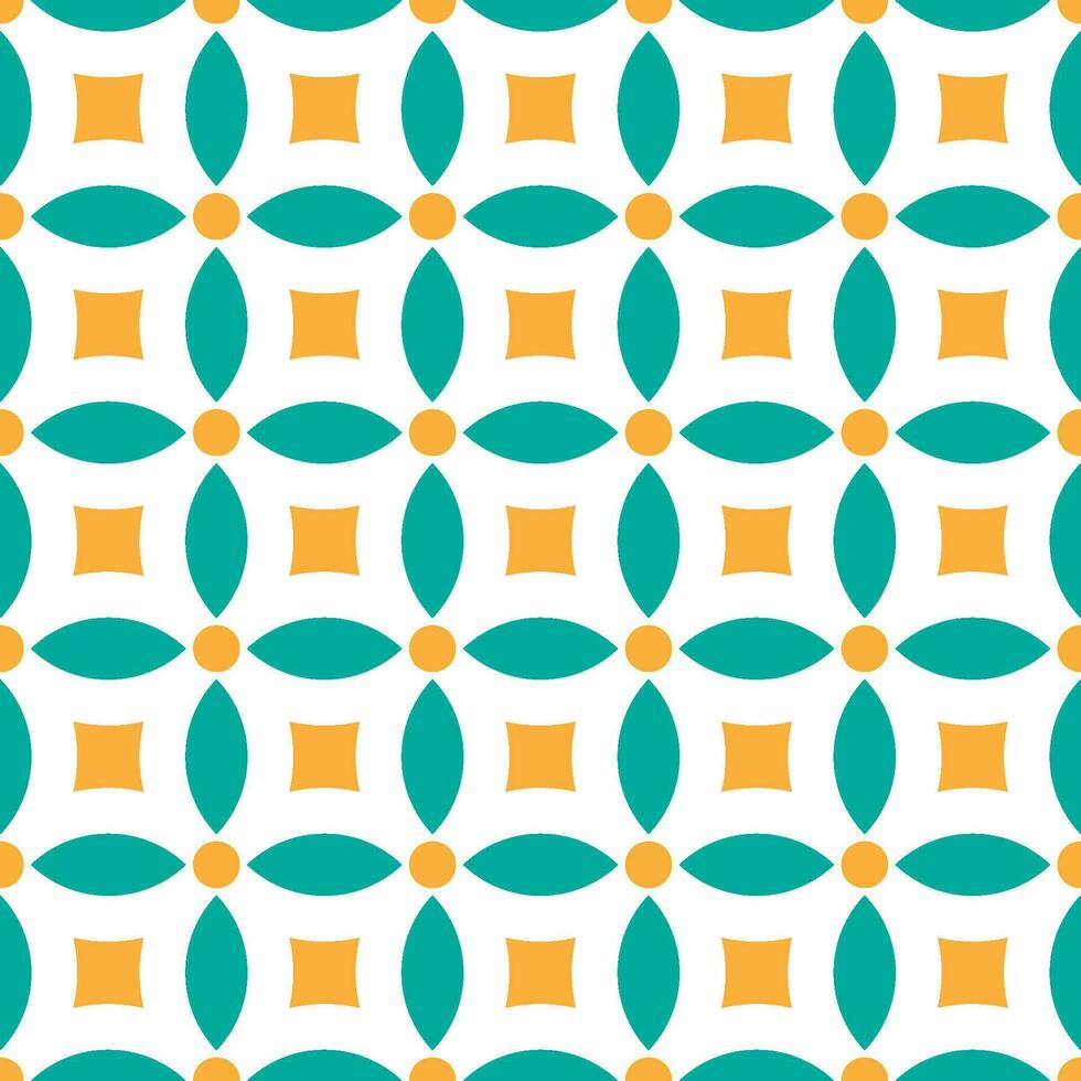 Seamless geometric pattern with Chinese and Japanese style vector