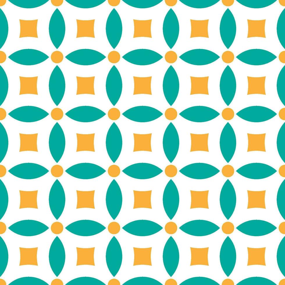 Seamless geometric pattern with Chinese and Japanese style vector