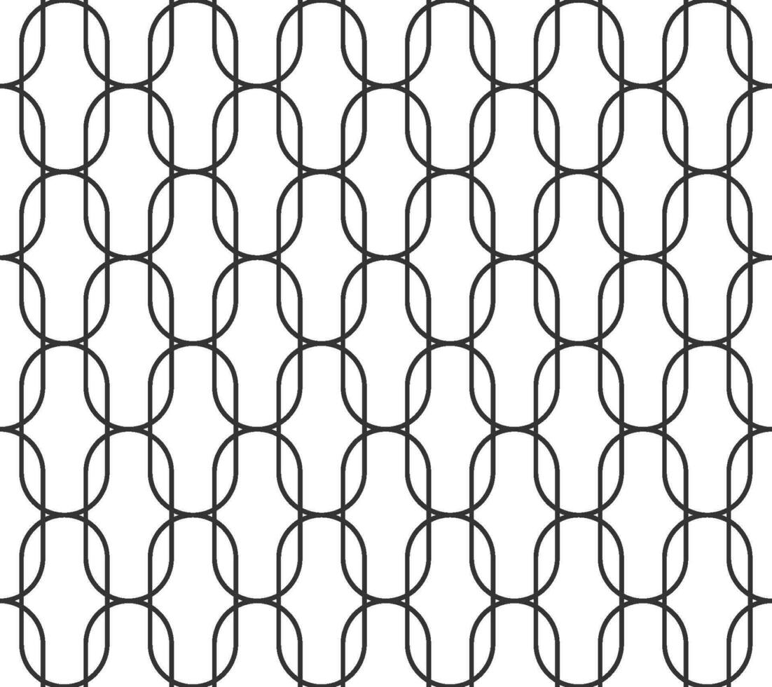 Seamless geometric pattern with Chinese and Japanese style vector
