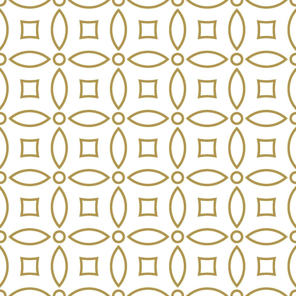 Seamless geometric pattern with Chinese and Japanese style vector