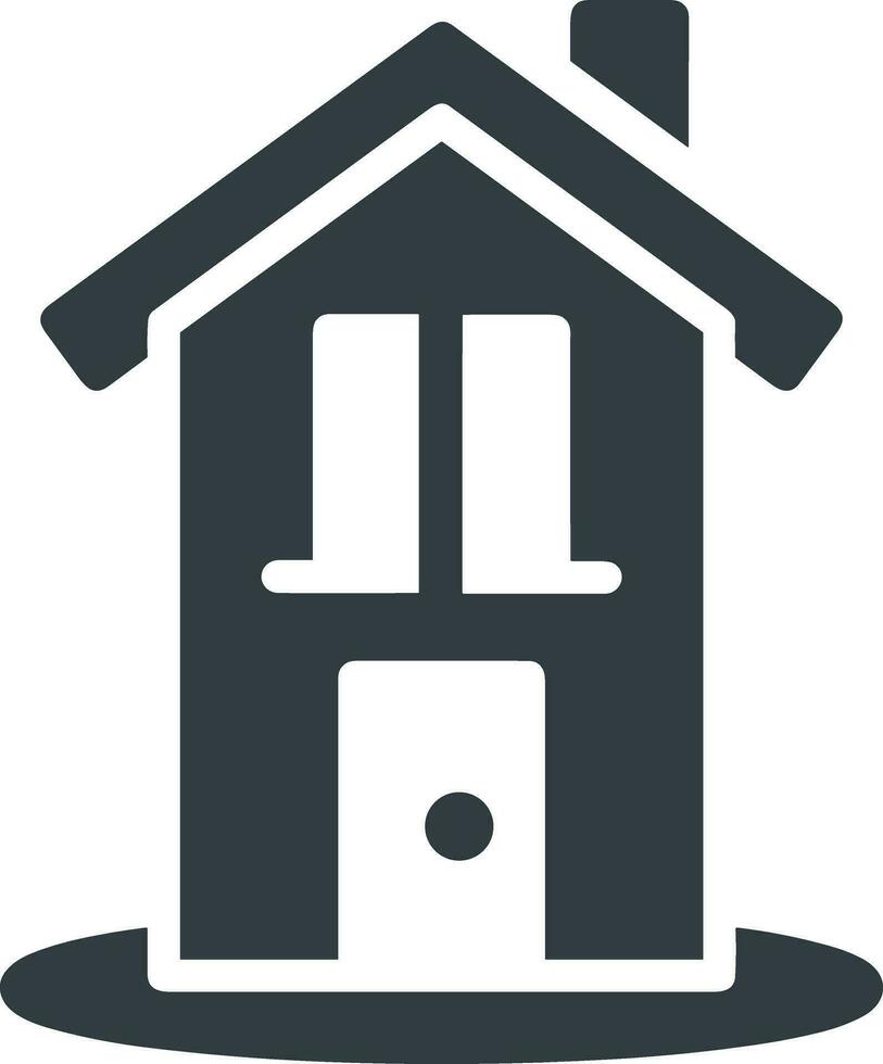 hogar página principal icono símbolo vector imagen. ilustración de el casa real inmuebles gráfico propiedad diseño imagen