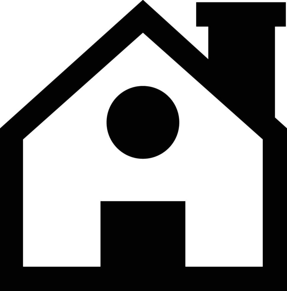 Home homepage icon symbol vector image. Illustration of the house real estate graphic property design image