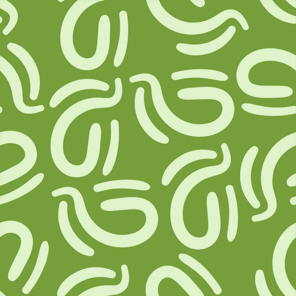 green abstract seamless pattern creative vintage design background vector illustration