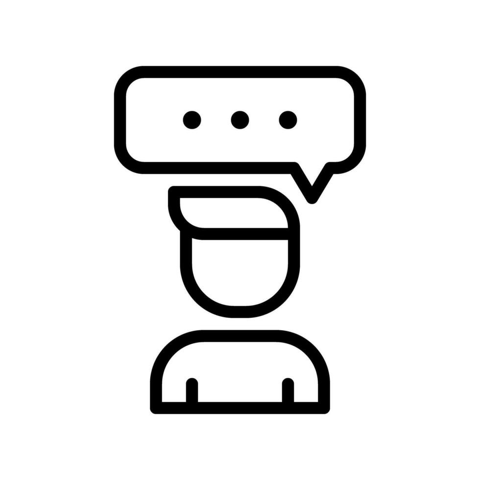 Communication icons in various shapes in flat, line, colored styles. vector