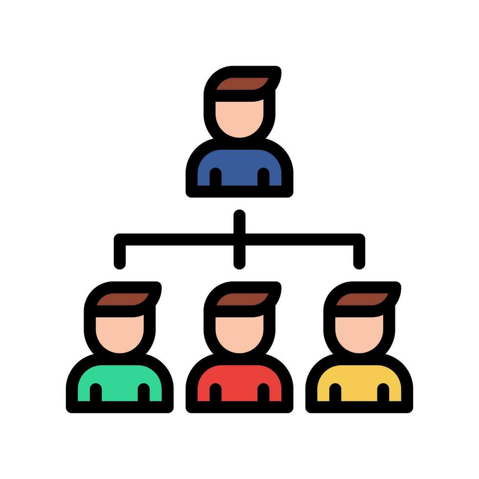 comunicación íconos en varios formas en departamento, línea, de colores estilos. vector