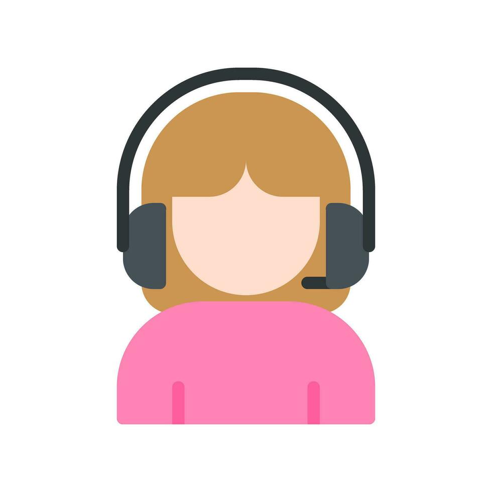 Communication icons in various shapes in flat, line, colored styles. vector