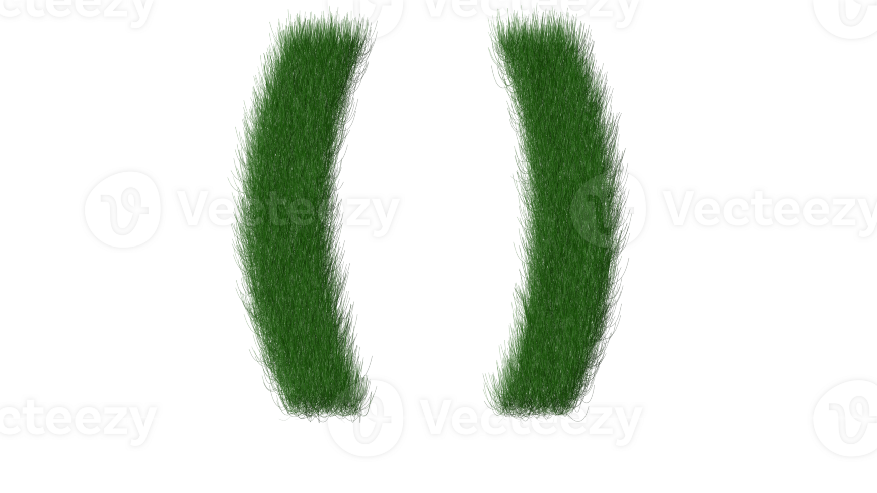 grass alphabet png transparent background