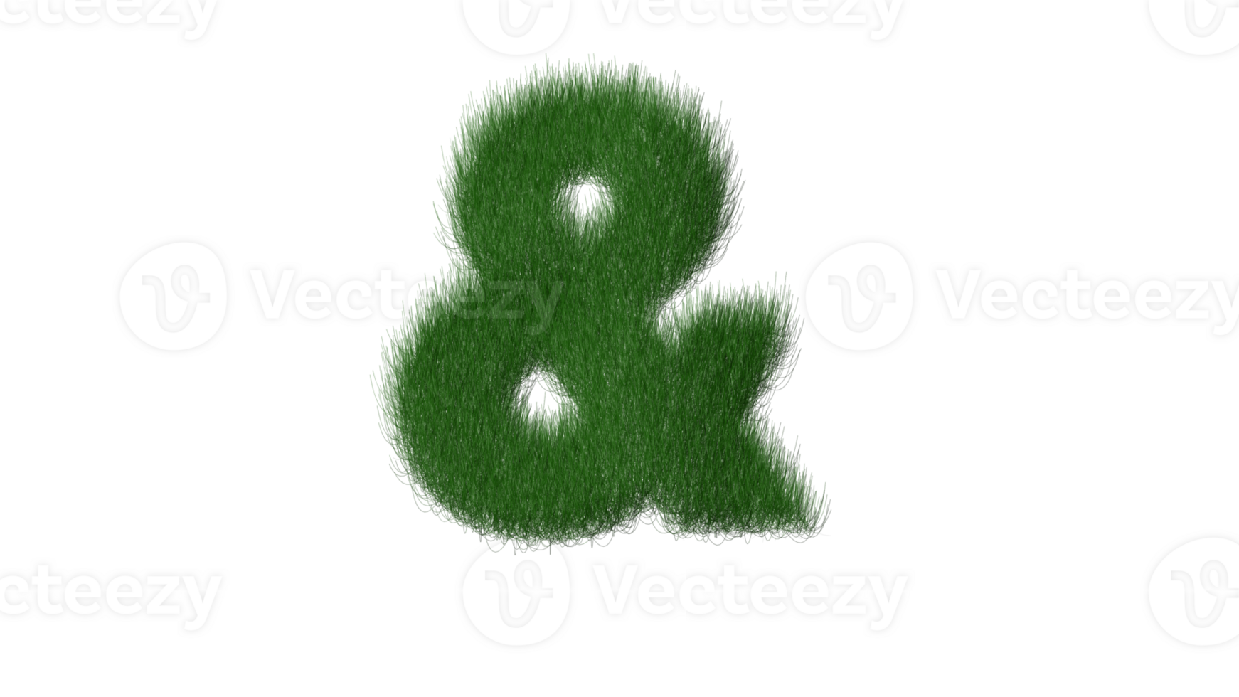 grass alphabet png transparent background