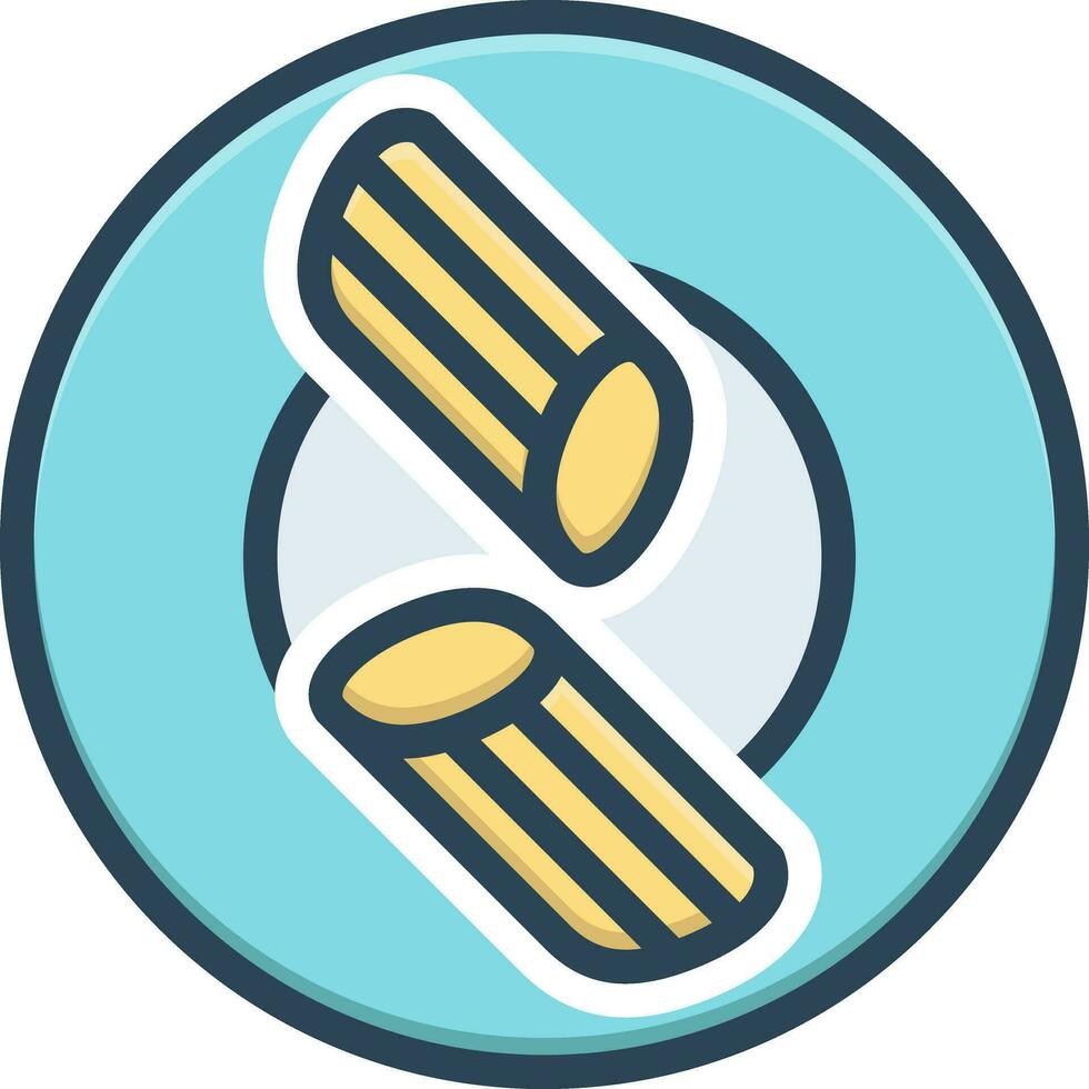 color icon for penn vector