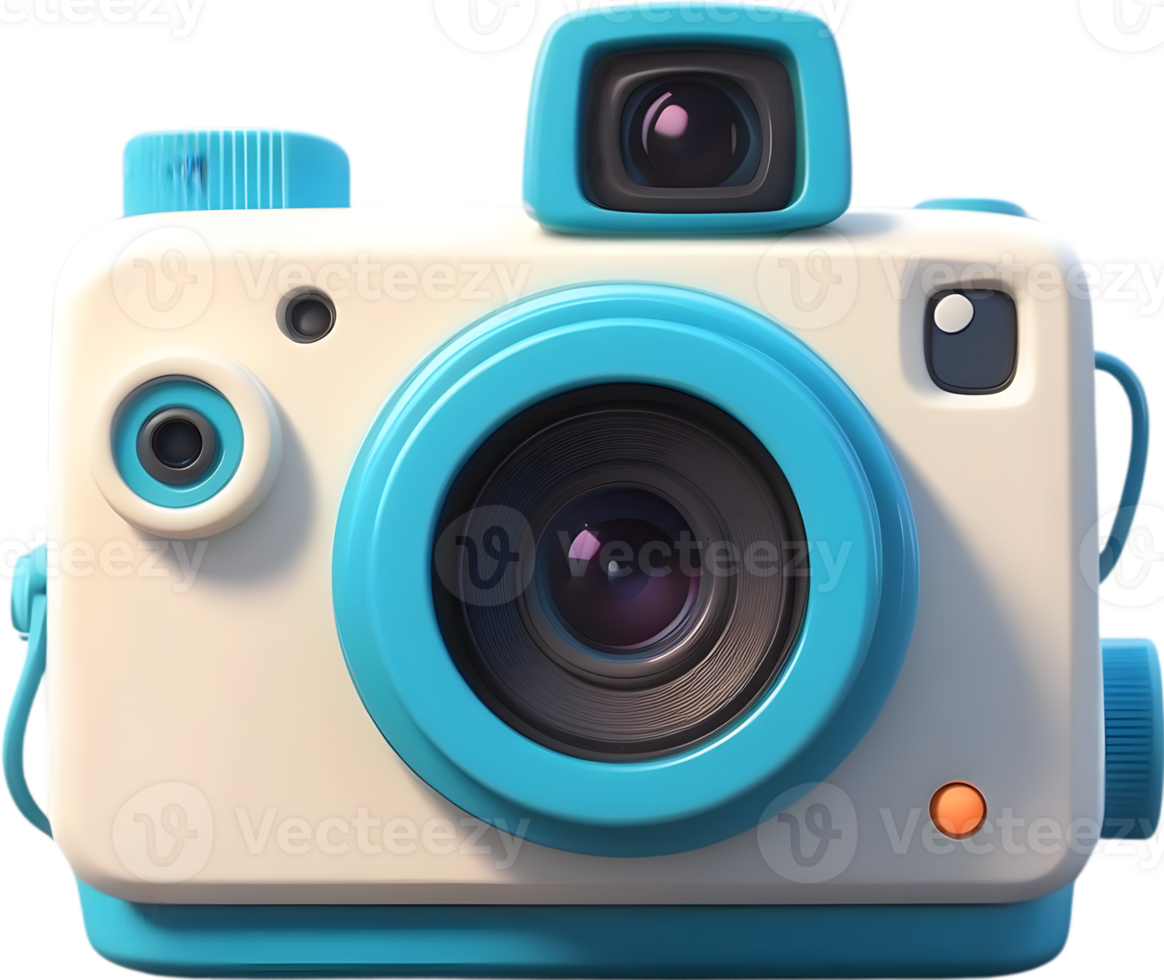 AI generated an camera icon cartoon png