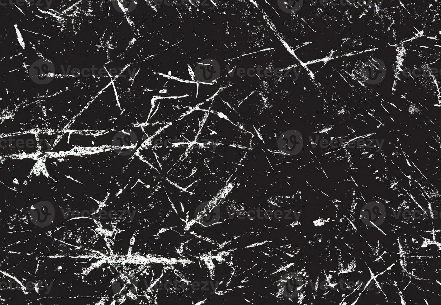 Scratched and Cracked Grunge Urban Background Texture Vector. Dust Overlay Distress Grainy Grungy Effect. Distressed Backdrop Vector Illustration. Isolated Black on White Background. EPS 10. photo