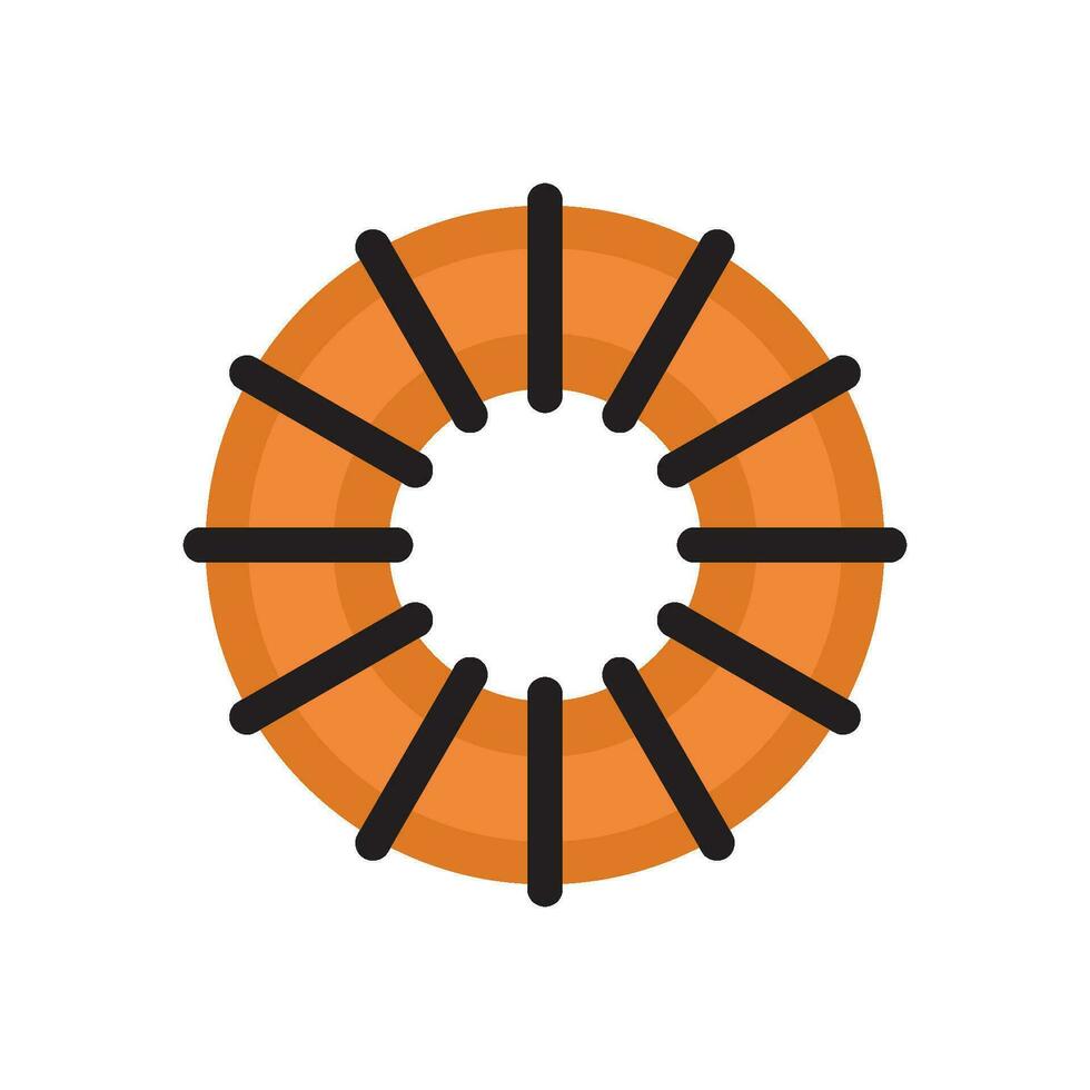 inductor icono vector