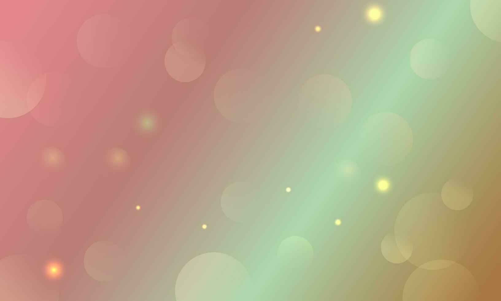 Abstract colorful blurred background with bokeh effect vector