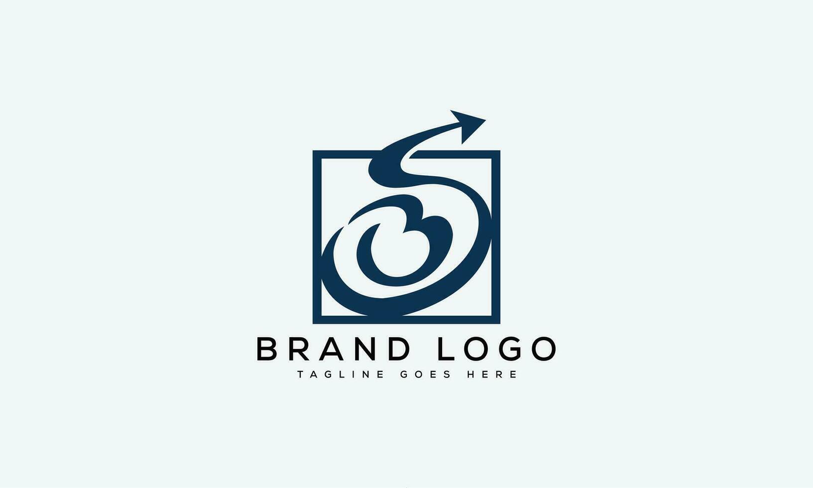 letter SB logo design vector template design for brand.
