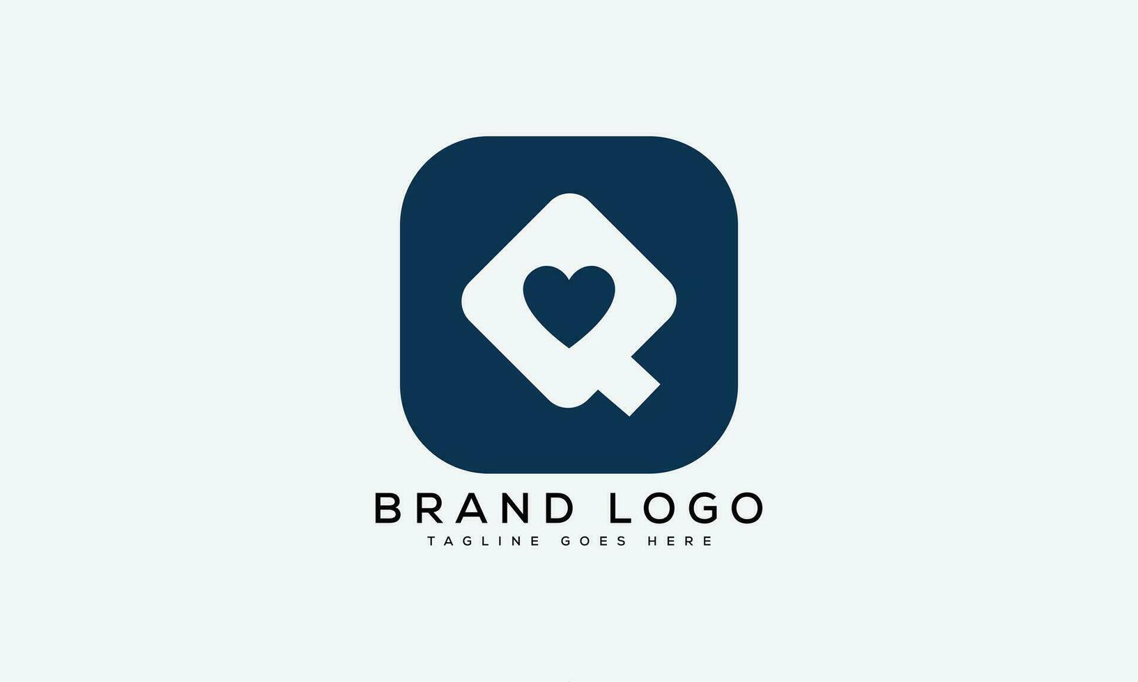 letter Q logo design vector template design for brand.