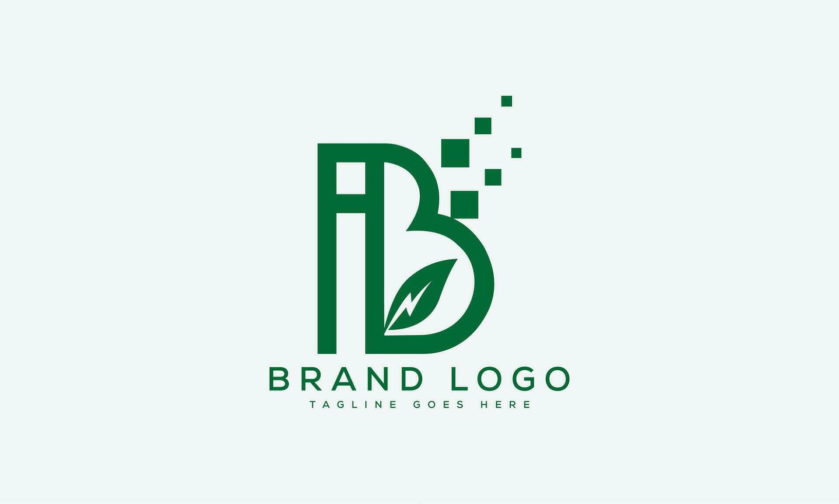 letter BI logo design vector template design for brand.