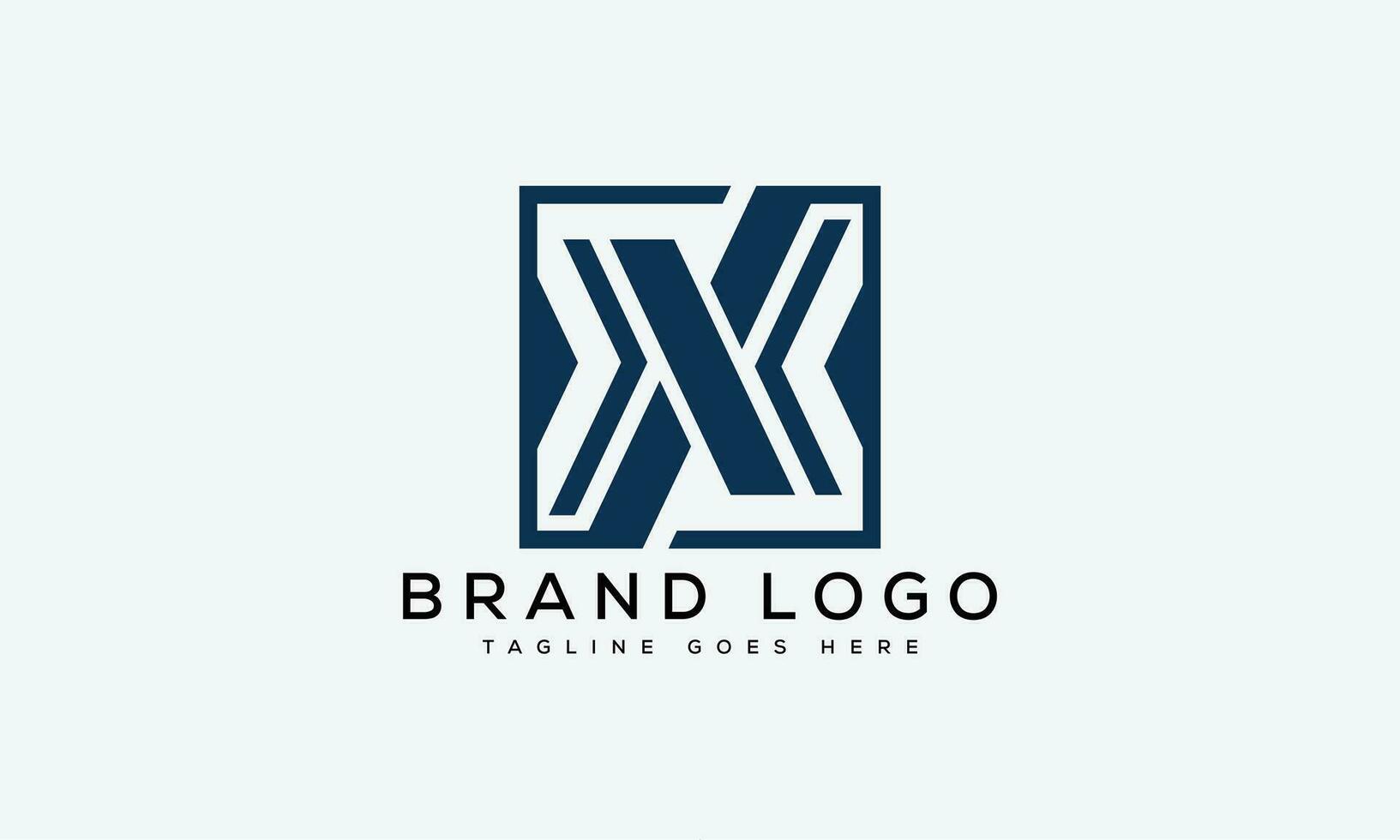 letra X logo diseño vector modelo diseño para marca.