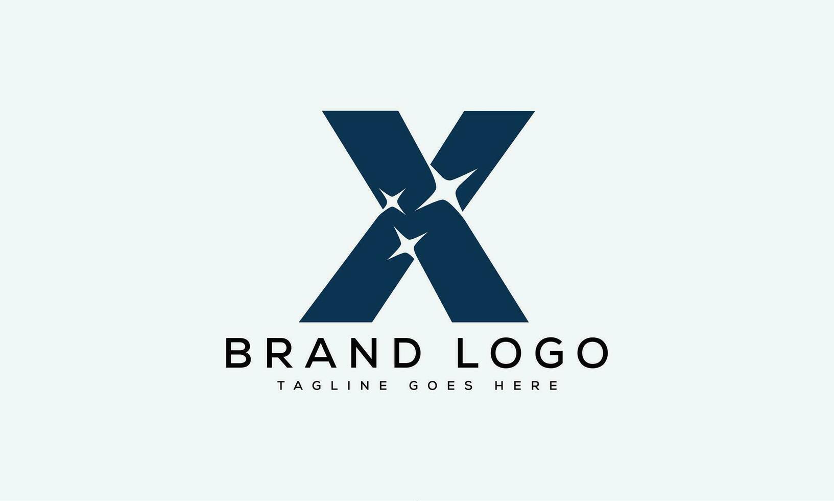 letter X logo design vector template design for brand.