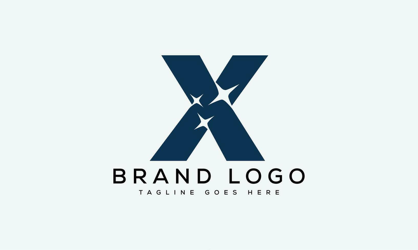 letra X logo diseño vector modelo diseño para marca.