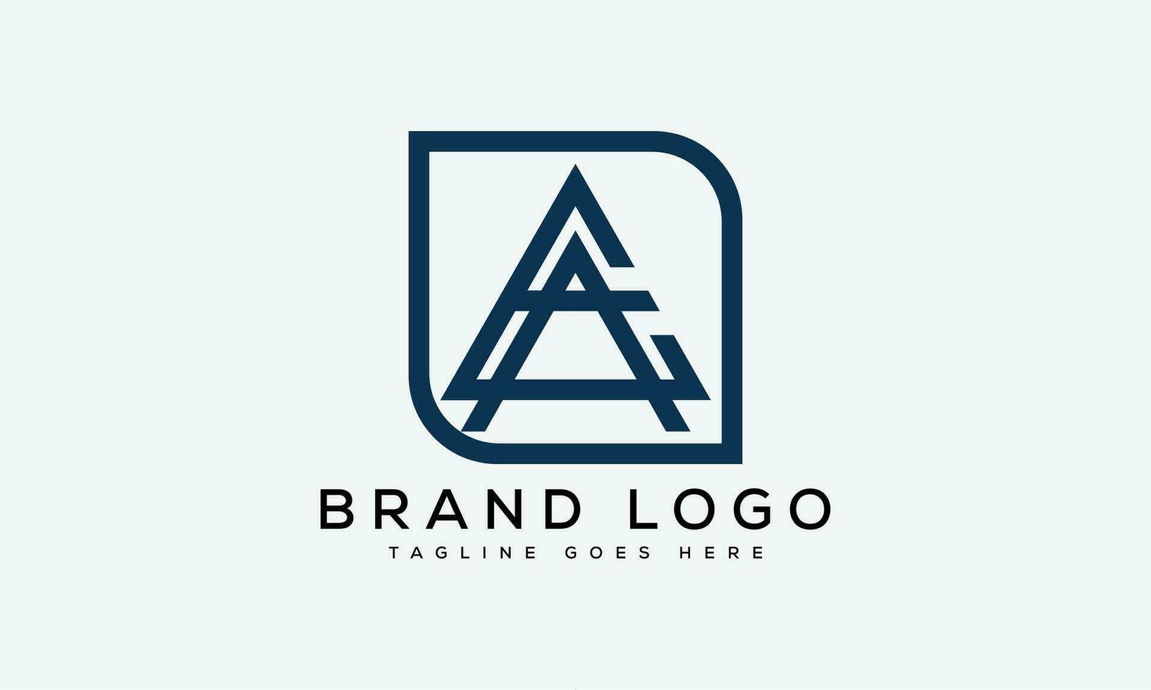 letter EA logo design vector template design for brand.
