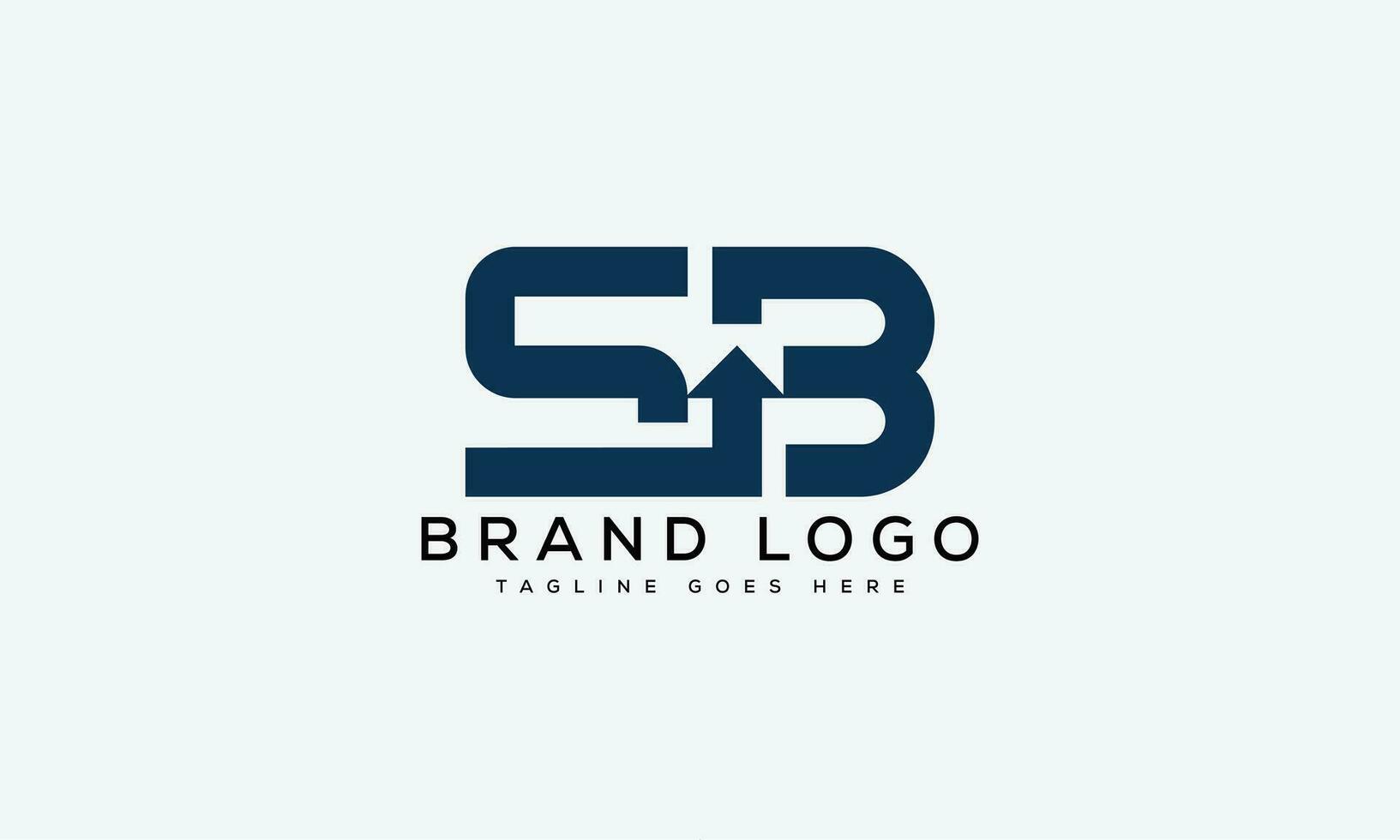 letter SB logo design vector template design for brand.