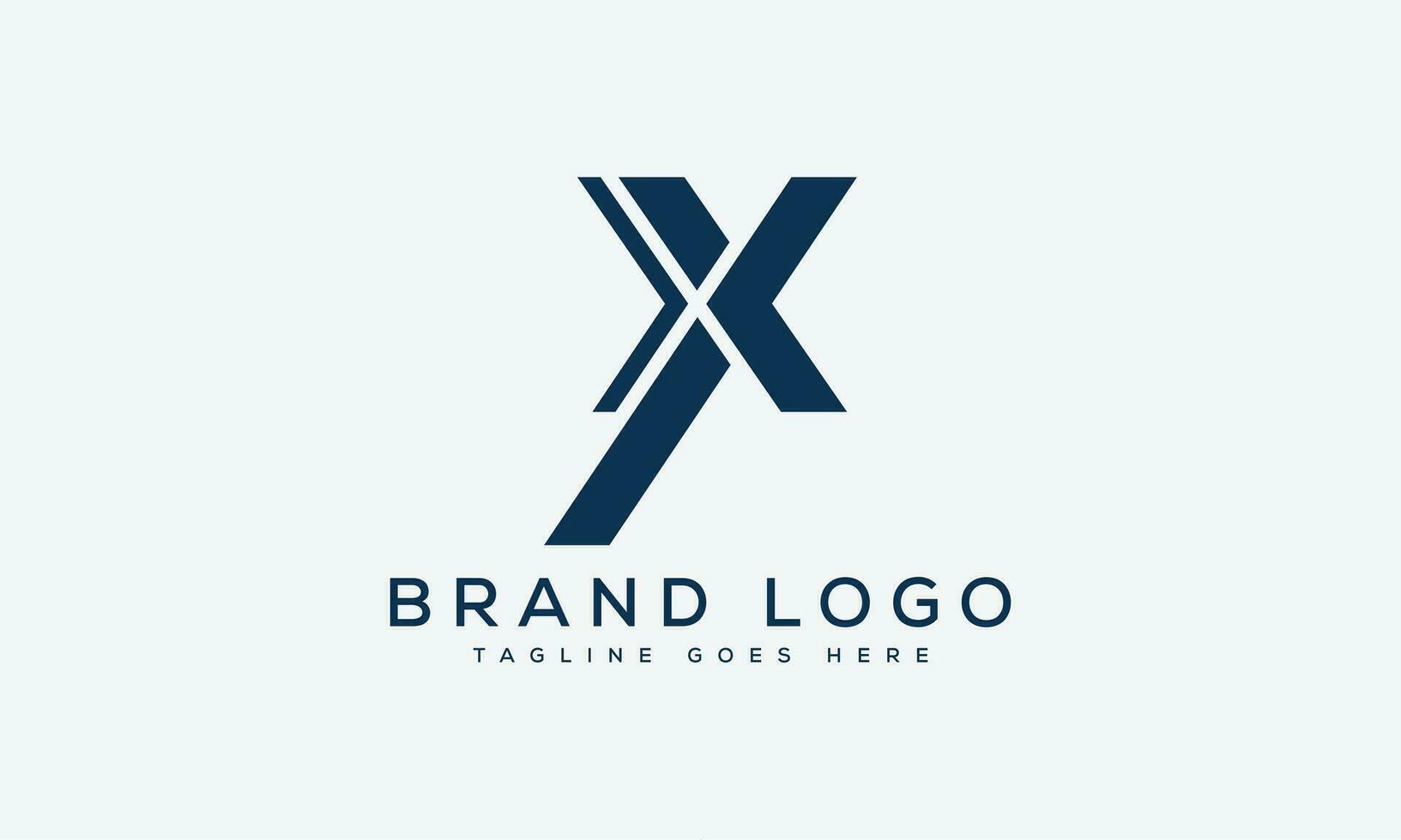 letter X logo design vector template design for brand.