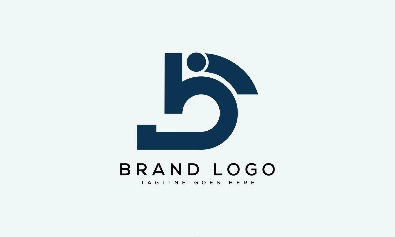 letter BI logo design vector template design for brand.