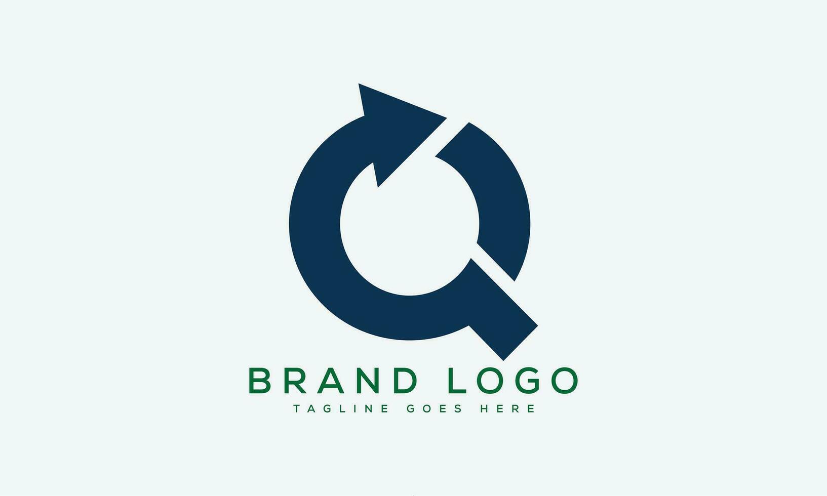 letter Q logo design vector template design for brand.