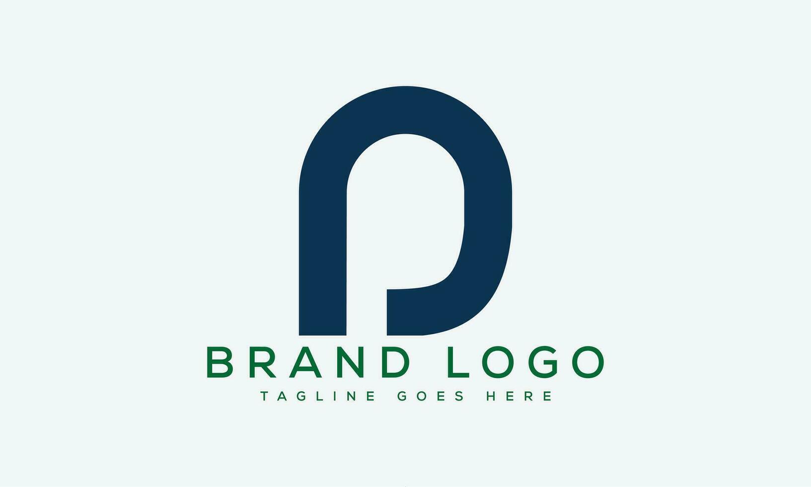 letter P logo design vector template design for brand.